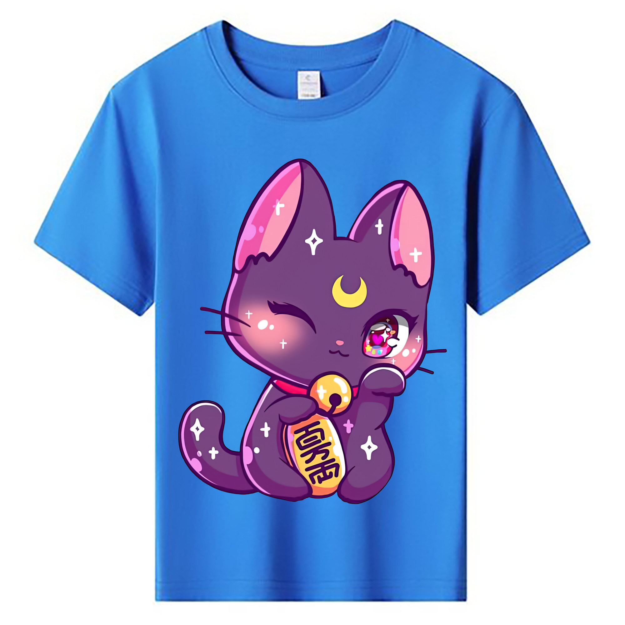 （画像用） 美少女戦士セーラームーン Sailor Moon 綿100％キッズTシャツ（フロントプリント）
